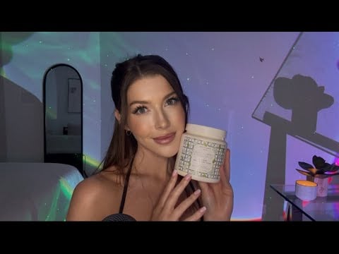#ASMR | Upper Body Lotion Massage 🤍 Deep Relaxation & Comfort