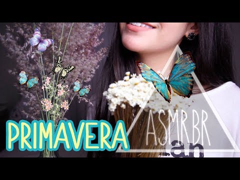 [ASMR] 🌸 13 Triggers p/ Você DORMIR (Objetos Aleatórios BINAURAL, Unhas) I Spring Haul