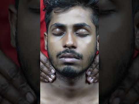 Strong Head And Shoulder Massage ASMR #shorts