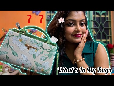 ASMR What’s In My Bags 🤭