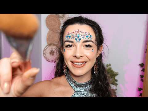 ASMR [Roleplay] Ta meilleure amie te maquille pour un festival ✨