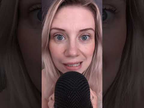 ASMR - Trigger Phrase of the day Lower Lash Line