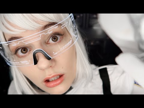 👽 ASMR ASTRONAUT EXAMINING YOU (YOU'RE AN ALIEN) ROLEPLAY 👽 Personal Attention, Face Touching, Scifi