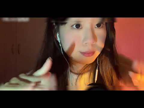 ASMR🎧｜Drool painting and kissing sound to fall asleep quickly~