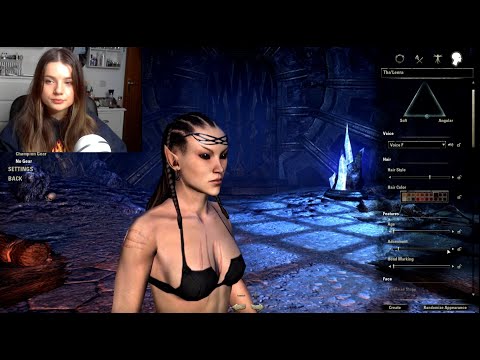 [ASMR] Elder Scrolls Online - Character Creation (soft speaking)