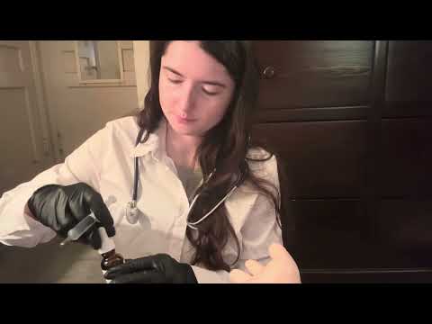 Allergy Testing | ASMR Medical role play 