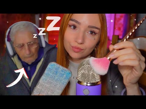 ASMR: J’ENDORS MON PAPI DE 90 ANS !