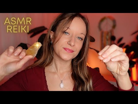 ASMR Reiki Chakra Healing Session 🌿 Restoring Balance ♾️ Solar Plexus To Root ✨Chakra Cleanse ASMR