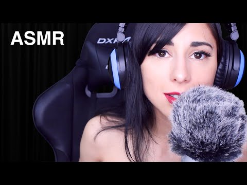 ASMR - Positive Affirmations & Whispers  |(Fluffy Mic Brushing, Tktk, Sksk, Okay, Shh) Intense