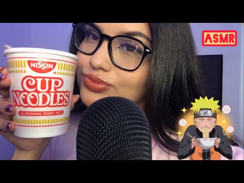 ASMR COMIENDO MARUCHAN | EATING SOUNDS 🍜 MUKBANG | Vane ASMR