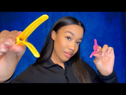 ASMR Clipping Your Hair Back 💆 Personal Attention ASMR