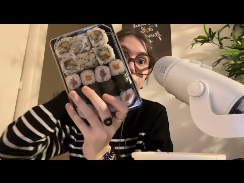 {ASMR FR} Dégustation chill de Sushis !🍣