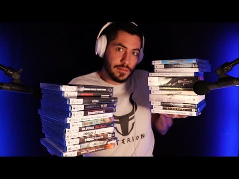 ASMR TOUTE MA COLLECTION PS5 (22 jeux)