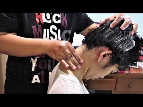 Relaxing Shampoo Head Massage with Emily - Shampoo Sound ASMR