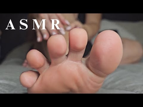 ASMR| Foot Stretching Close Up | no talking |