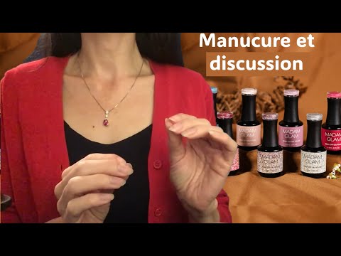 ASMR * Discussion et belle manucure de nouveaux vernis Madamglam