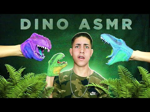 ASMR DINOSSAURO COMENDO SUA ORELHA – EAR EATING