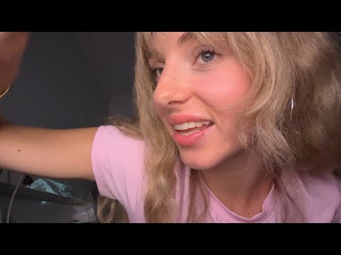 lofi visual asmr ( hand movements, face brushing, scratching) 🤍