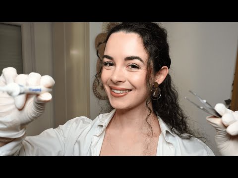 ASMR [Roleplay] - Examen des oreilles réaliste et relaxant 😴 | Soft spoken