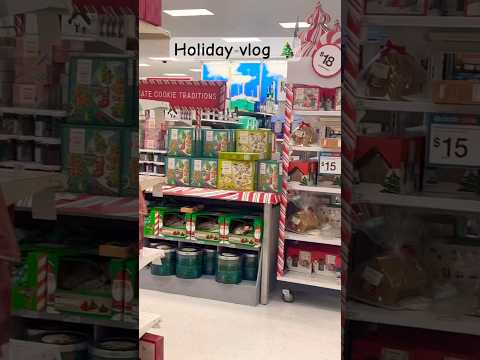 Holiday vlog 🎄🎁 #hobbylobby #target