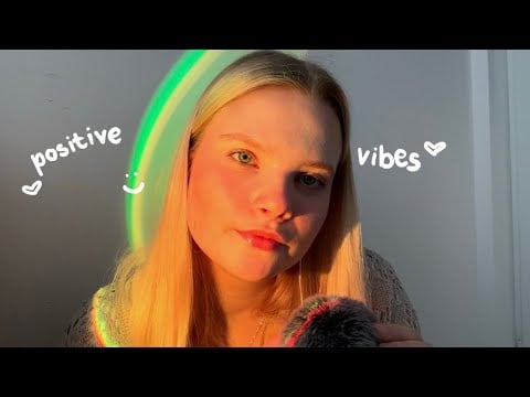 ASMR slow fluffy mic scratching & gentle whispers ✨ 