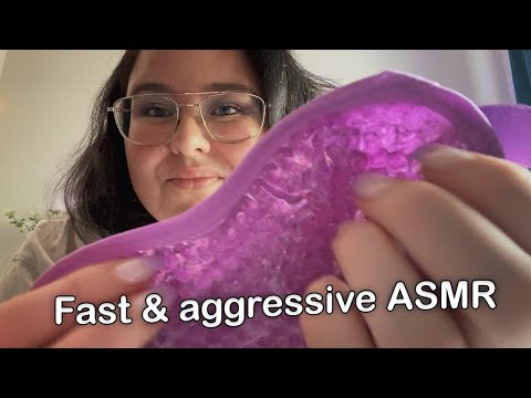 ASMR Fast and aggressive/Unexpected triggers/LO-FI (SVENSKA)
