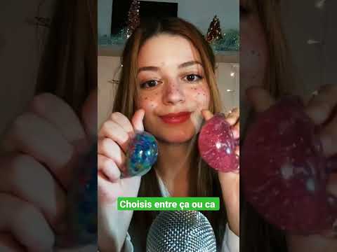 Choisis Entre ces 2 choix (jeu du ''ça ou ça'') #asmr #short