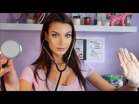 ASMR School Nurse Check Up