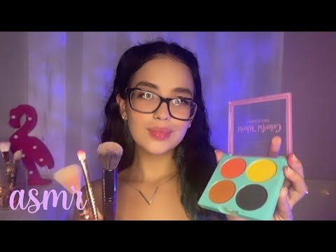 ASMR - EU VOU TE MAQUIAR PARA UM SONO PROFUNDO