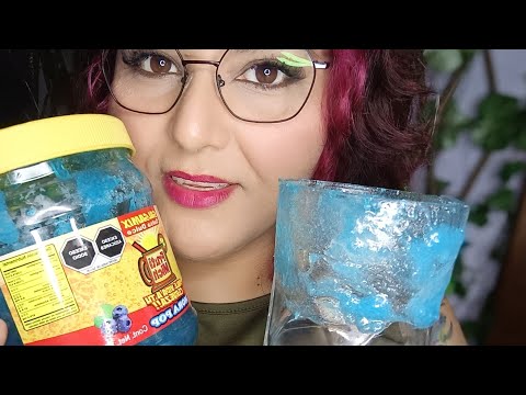 ASMR chamoy de mora azul 