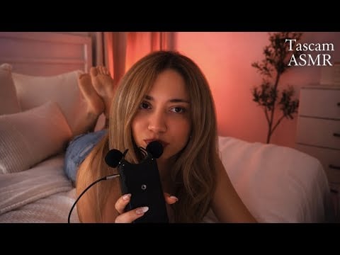 ASMR | Te Relajo En 10 Min En Mi Camita Con La Tascam