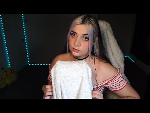 ASMR TOWEL TRIGGERS 🌊 | ELISABETEXO