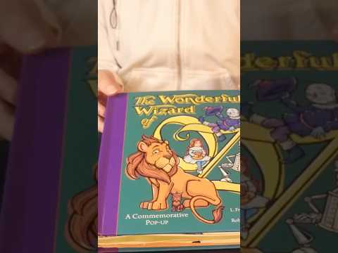 Asmr - Wizard of Oz Pop Up Book #booktok #books #asmr #asmrvideo