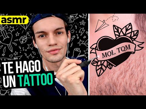 ASMR TATTOO SHOP *asmr roleplay - ASMR Español - mol asmr