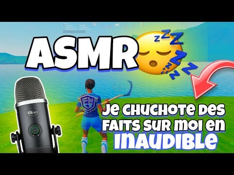 ASMR Français • JE CHUCHOTE DES FAITS SUR MOI EN INAUDIBLE ! 😴 (très proche du micro)