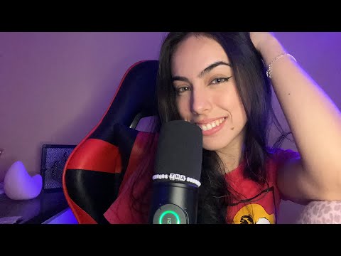 ASMR AO VIVO- vem dormir ou conversar aqui 🥰