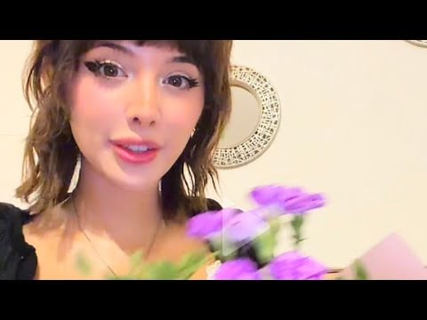 c: giving flowers away to strangers in Poland ❤️🇵🇱