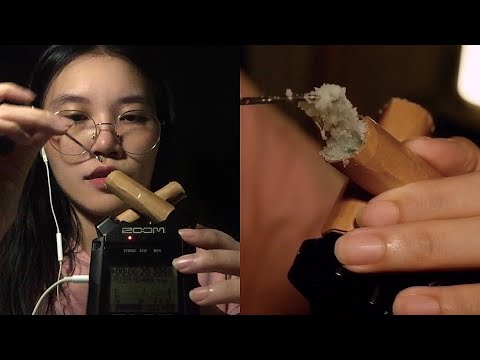 ASMR 💙 Ear Cleaning / Ear Wax (No Talking)