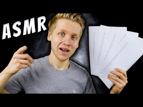 ASMR | 30+ Minuten EURE NAMEN VORLESEN!