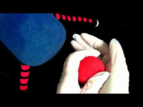 LATEX GLOVES🔺Play🔻 with "IT"🎈 FOAM rubbing miKe🎤 TiNGLeS🎧 [[ASMR]]