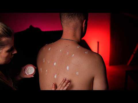 ASMR | Lotion Back Massage for Severe Insomniacs✨ (no talking)