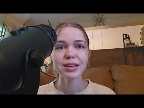 my first asmr video with a blue yeti microphone!