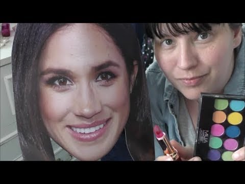 Asmr - Doing Meghan Markle's Make Up ! Royal Wedding Pamper !