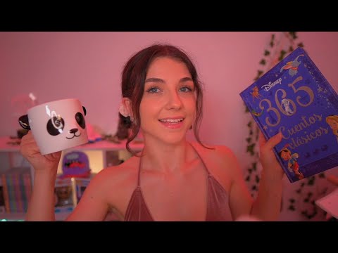 ASMR | Te LEO un CUENTO para DORMIR 😴 (susurros suaves, tapping) | Lonixy ASMR