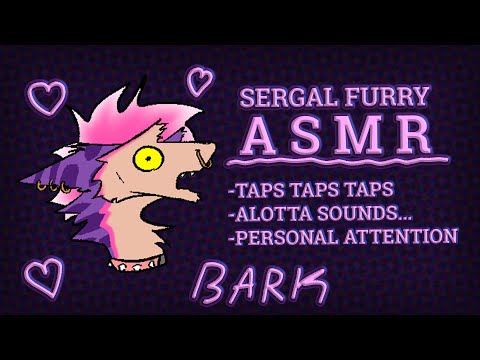 ✨💜Sergal ASMR [taps]-[affirmations]-[layered sounds]-{SleepAid}