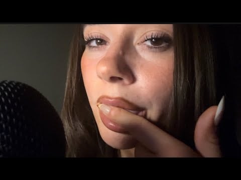 ASMR tingly, relaxing mouth sounds to help you relax ✨