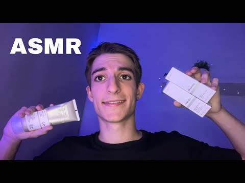 ASMR Te hago una rutina de SKINCARE | Mouth Sounds & Tapping Sounds (ASMR ESPAÑOL)