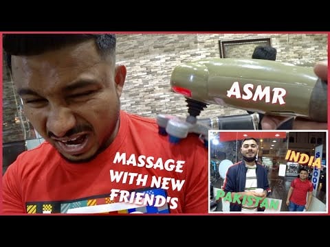 ASMR | Strong Head Massage And Meeting New Friends In Dubai 🇦🇪
