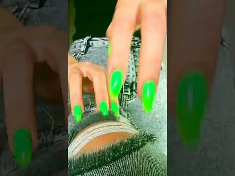 ASMR Scratching jeans #asmr #scratch