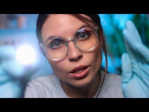 ASMR There's Something In Your Eye👁 Eye Exam, Medical Doctor Roleplay, Close Up Personal Attention